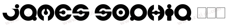 James Sophia字体转换